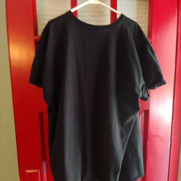 black bridal party cotton t-shirt 3X - Picture 3 of 5